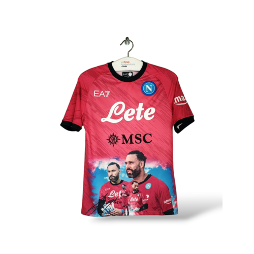 EA7 Originales Retro-Vintage-Torwarttrikot SSC Napoli 2022/23