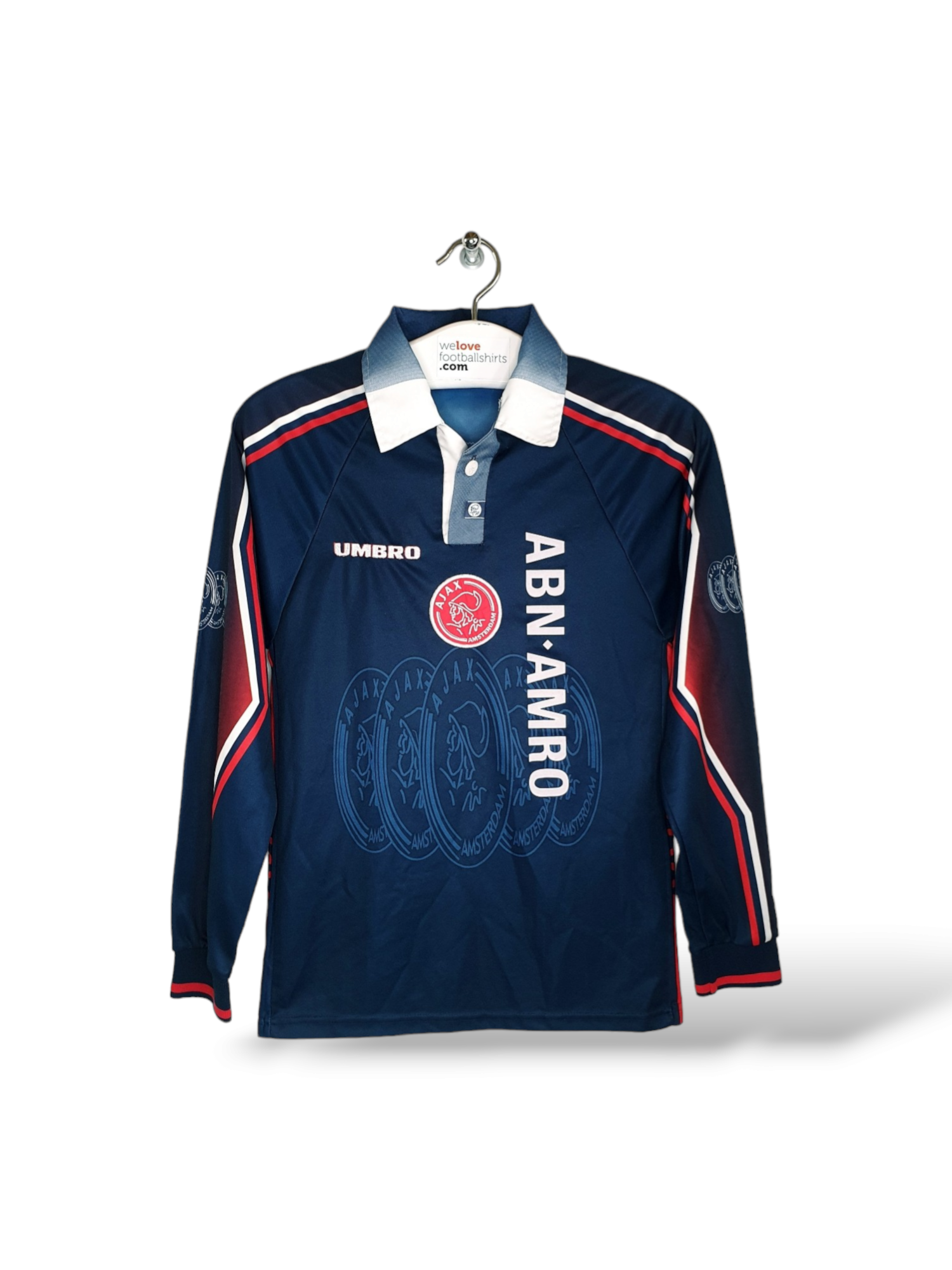 Maillot Matchworn Sevilla FC 97-98 Umbro, Signé Salva Ballesta ! Taille L
