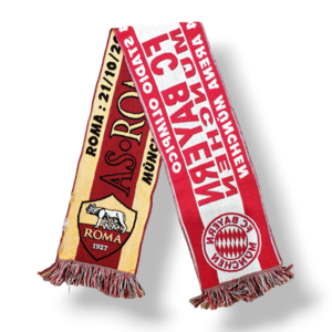 Scarf Football Scarf AS Roma - Bayern Munchen