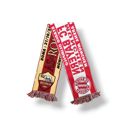 Scarf Fußballschal AS Roma - Bayern Munchen