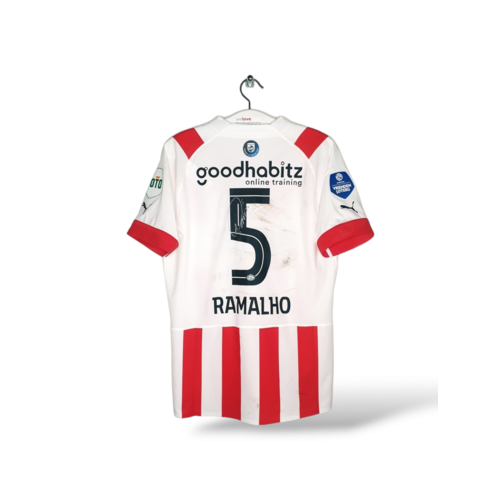 Puma Origineel Puma Matchworn en gesigneerd voetbalshirt PSV Eindhoven 2022/23