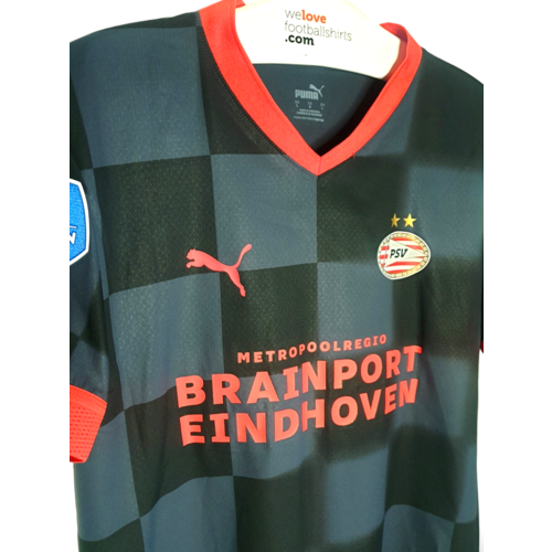 Puma Origineel Puma Matchworn en gesigneerd voetbalshirt PSV Eindhoven 2022/23