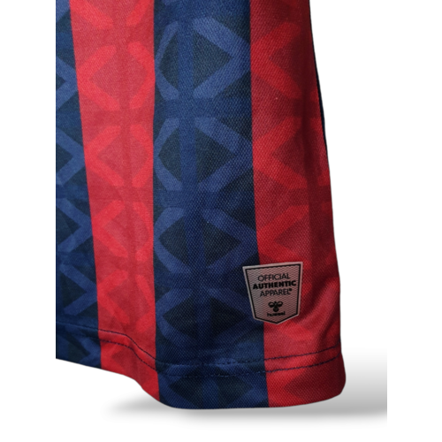 Hummel Original Retro-Vintage-Fußballtrikot SD Eibar 2023/24