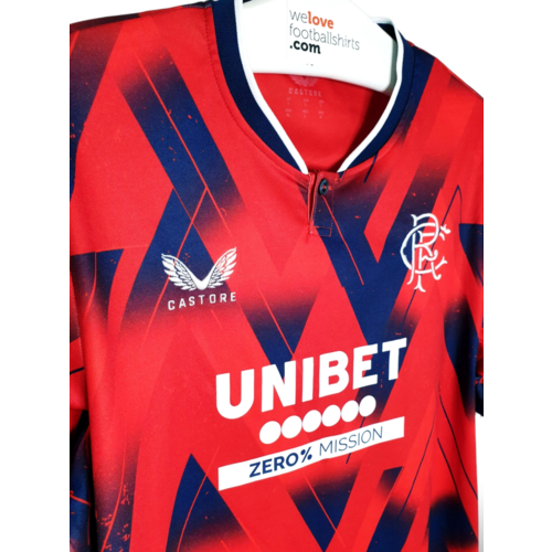 Castore Origineel retro vintage voetbalshirt Rangers FC 2023/24