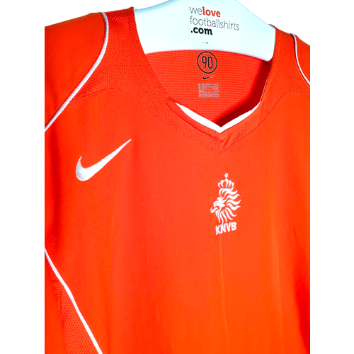 Nike Original Retro-Vintage-Fußballtrikot Niederlande EURO 2004