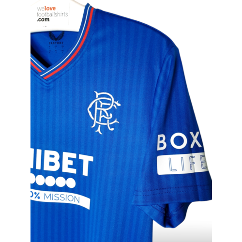 Castore Original retro vintage football shirt Rangers FC 2023/24