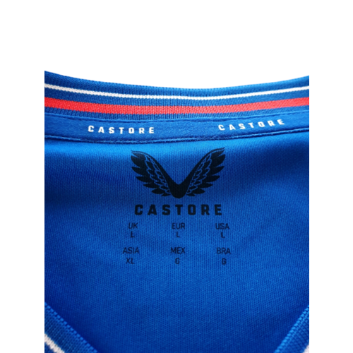 Castore Original retro vintage football shirt Rangers FC 2023/24