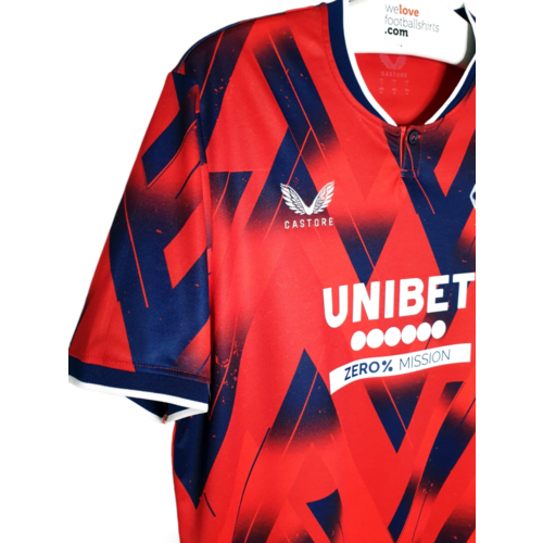 Castore Origineel retro vintage voetbalshirt Rangers FC 2023/24