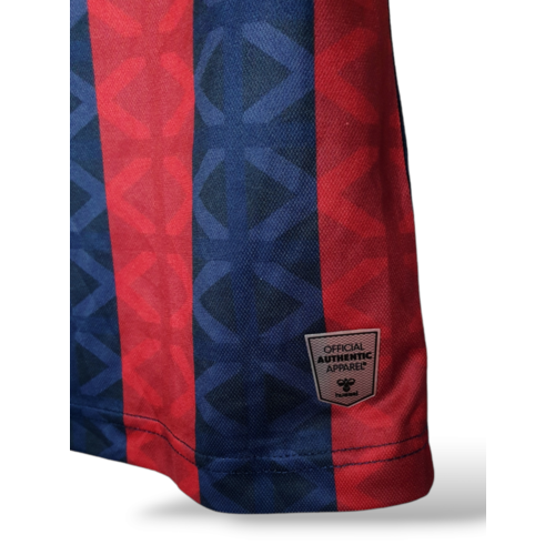 Hummel Origineel retro vintage voetbalshirt SD Eibar 2023/24