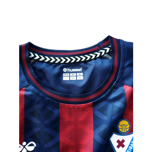 Hummel Origineel retro vintage voetbalshirt SD Eibar 2023/24