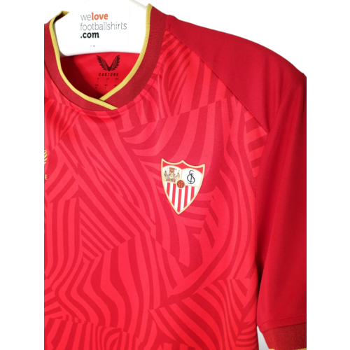 Castore Original Retro-Vintage-Fußballtrikot Sevilla FC 2023/24