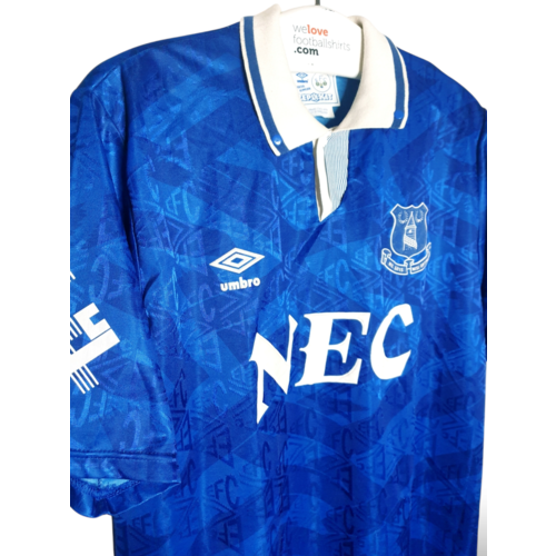 Umbro Original retro vintage football shirt Everton 1991/93