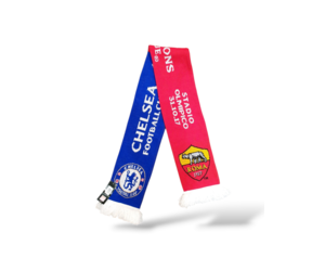 echarpe sciarpa scarf football OGC NICE LAZIO ROMA ROME 2017-2018 Europa league