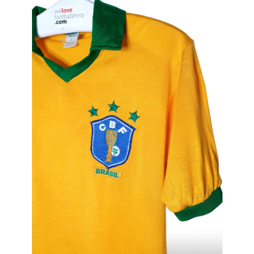 Campea Original Retro-Vintage-Fußballtrikot Brasilien World Cup 1986