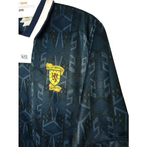 Umbro Original Retro-Vintage-Fußballtrikot Schottland EURO 92