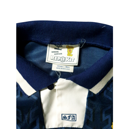 Umbro Original Retro-Vintage-Fußballtrikot Schottland EURO 92