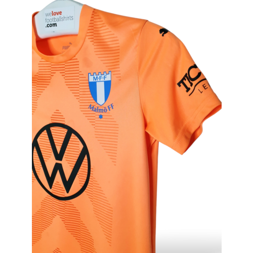 Puma Originales Retro-Vintage-Torwarttrikot von Malmö FF 2022