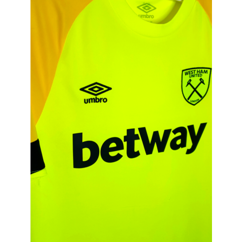 Umbro Original retro vintage goalkeeper shirt West Ham United 2023/24