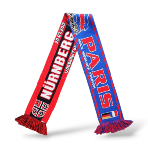 Scarf 1. FC Nurnberg - Paris Saint-Germain