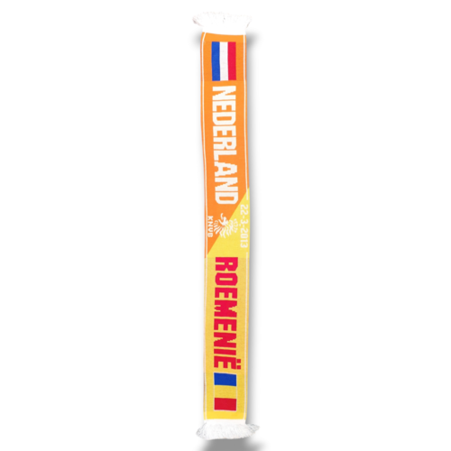 Originele Voetbalsjaal Nederland - Roemenië