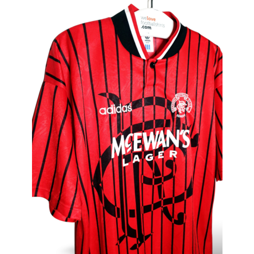 Adidas Original retro vintage football shirt Rangers FC 1994/95