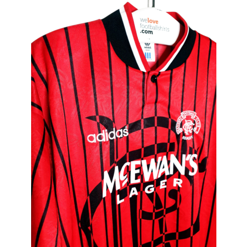 Adidas Original retro vintage football shirt Rangers FC 1994/95