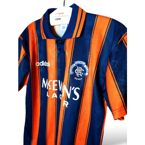 Adidas Original retro vintage football shirt Rangers FC 1993/94