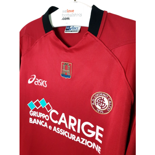 Asics Original retro vintage football shirt U.S. Livorno 1915 2005/06