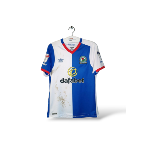 Umbro Original Umbro Matchworn Football Shirt Blackburn Rovers F.C. 2016/17