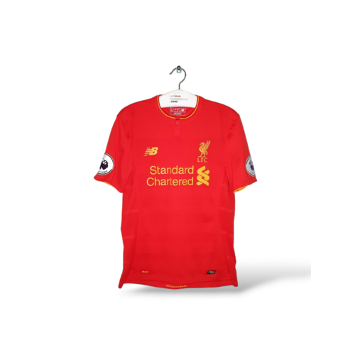 New Balance New Balance Match-Issue and signed Liverpool 2016/17 football shirt