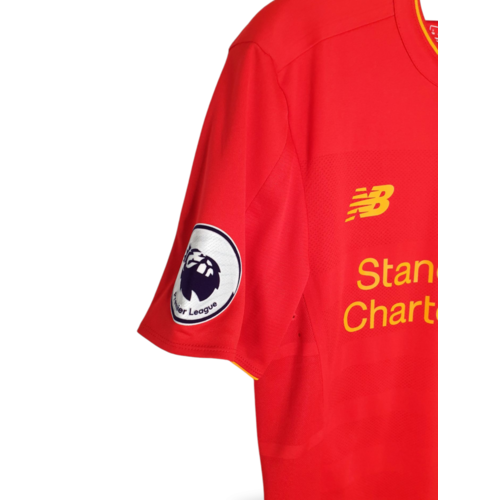 New Balance New Balance Match-Issue and signed Liverpool 2016/17 football shirt