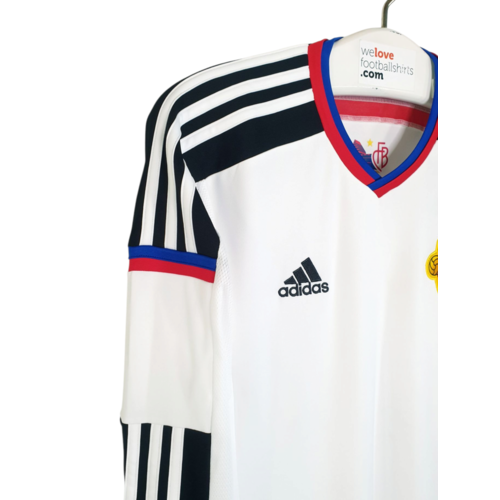 Adidas Original Retro-Vintage-Fußballtrikot FC Basel 2014/15