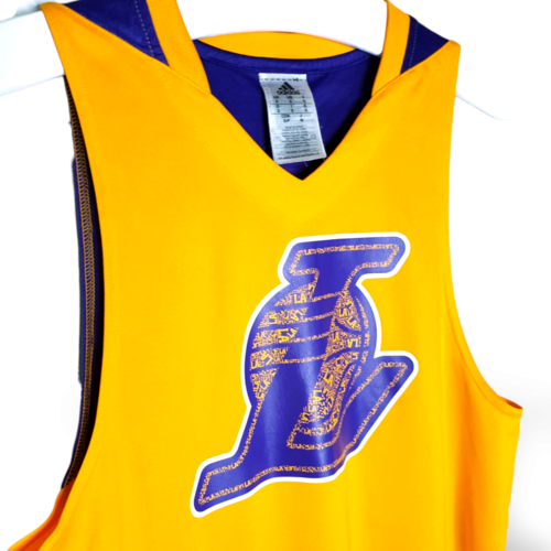 Adidas Origineel Adidas vintage NBA basketbal tenue L.A. Lakers 2013