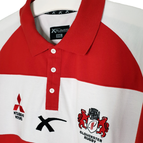 Xblades Original Xblades vintage rugby polo Gloucester rugby