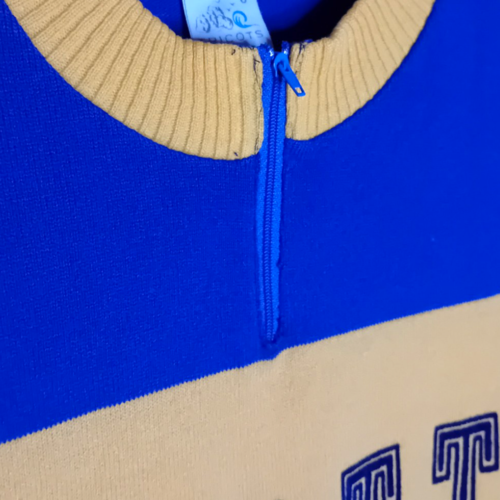 Tricots du Rocher Original Tricots du Rocher Vintage Radtrikot ASPTT Lyon 70s