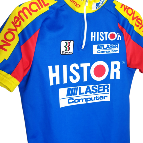 Biemme Sport Original Biemme Sport vintage cycling jersey Novemail–Histor–Laser Computer 1993