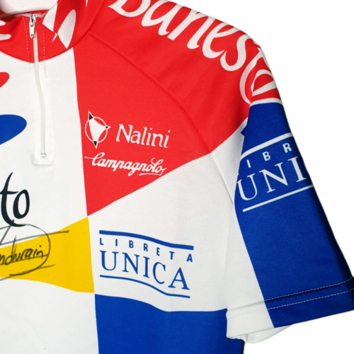 Nalini Original Nalini vintage cycling jersey Banesto 1994 signed by Miquel Indurain