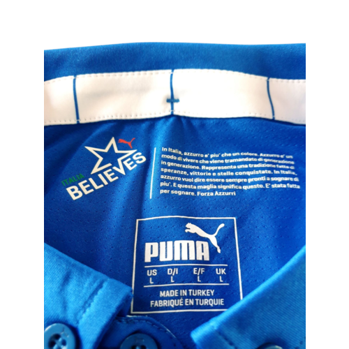 Puma Original Retro-Vintage-Fußballtrikot Italien Weltmeisterschaft 2014