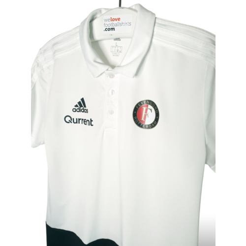 Adidas Origineel Adidas Staff Issue voetbal polo Feyenoord Rotterdam 2017/18