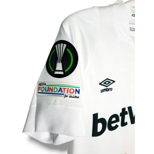 Umbro Origineel retro vintage voetbalshirt West Ham United 2022/23