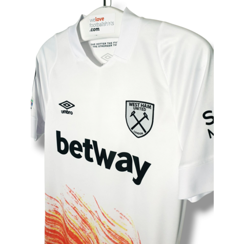 Umbro Origineel retro vintage voetbalshirt West Ham United 2022/23