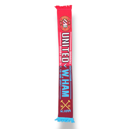 Originaler Fußballschal Manchester United - West Ham United Originaler Fußballschal Manchester United - West Ham United