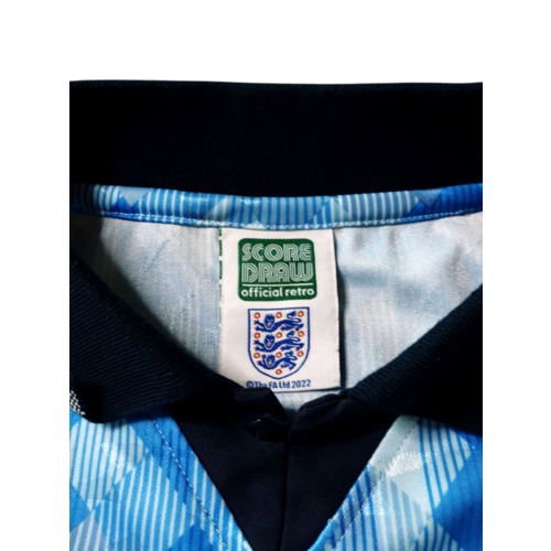 Score Draw Original Retro-Fußballtrikot England