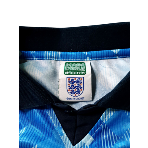 Score Draw Original Retro-Fußballtrikot England