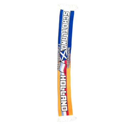 Originele Voetbalsjaal Nederland - Schotland Originele Voetbalsjaal Nederland - Schotland