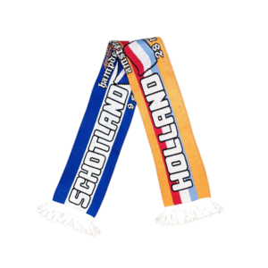 Football Scarf Netherlands - Scotland