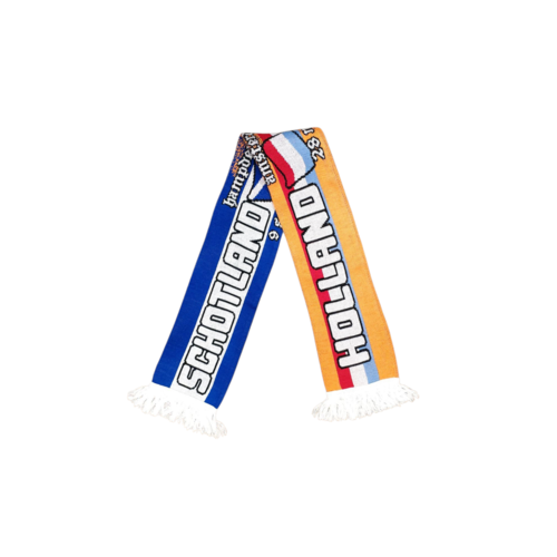 Football Scarf Netherlands - Scotland Football Scarf Netherlands - Scotland