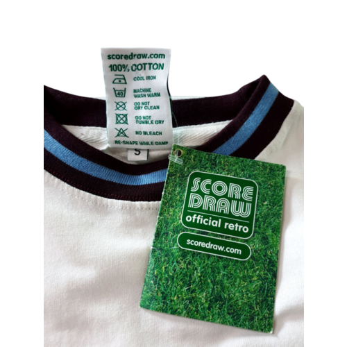 Score Draw Original Retro-Fußballtrikot Crystal Palace 1960
