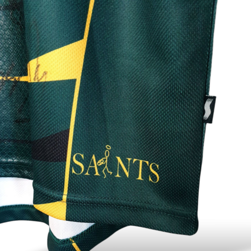 Burrda Burrda Sport signed Rugby shirt Northampton Saints 2012