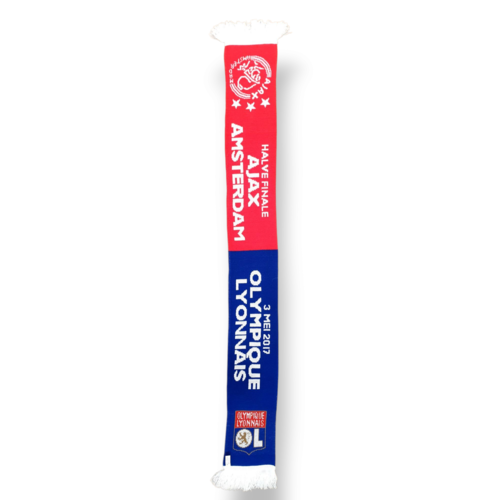 Originaler Fußballschal AFC Ajax - Olympique Lyonnais